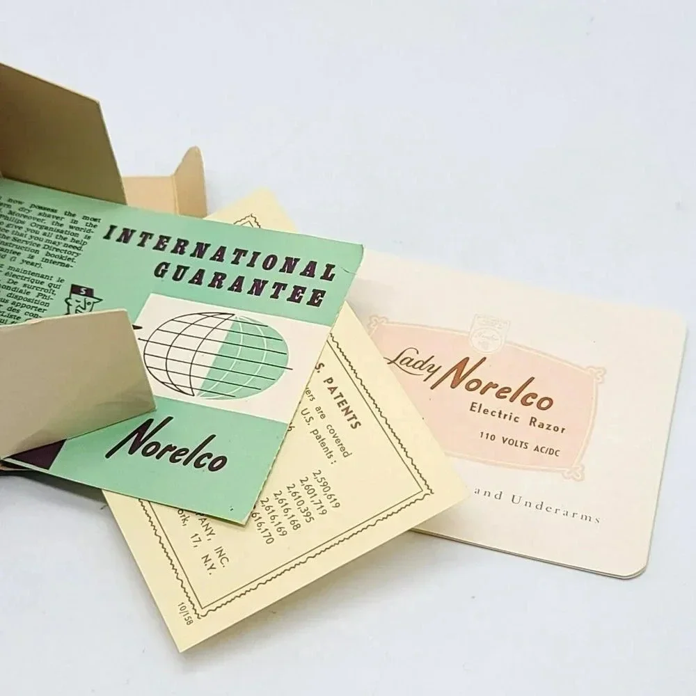 Norelco box works razor